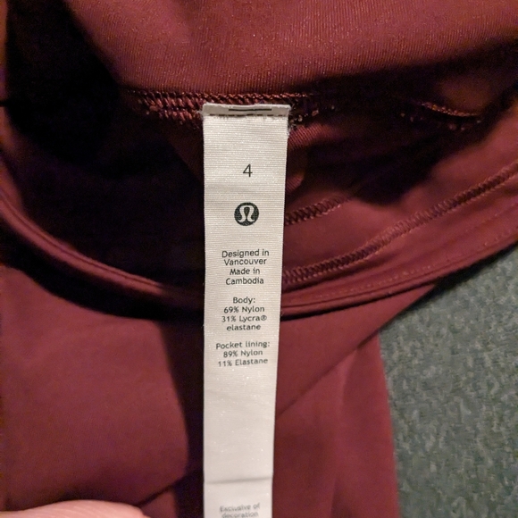 Lululemon Swift Speed High Rise Crop size 4 - Picture 5 of 7